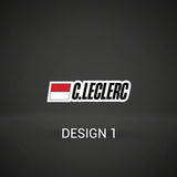 Race Name Sticker Set